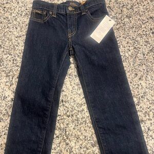 New 4T Ralph Lauren Dark Indigo Straight Jeans